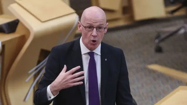 Scotland's Deputy First Minister John Swinney. File photo