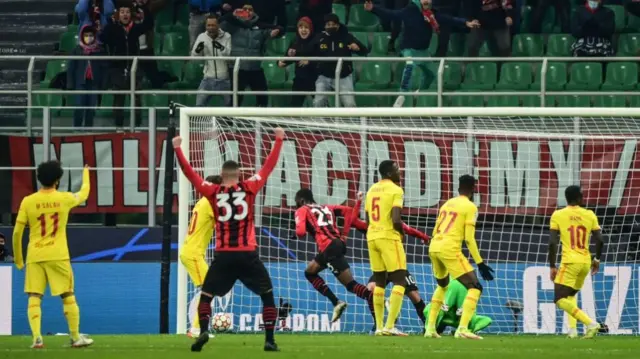 GOAL - AC Milan 1-0 Liverpool