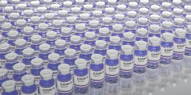 Generic photo of covid vaccine