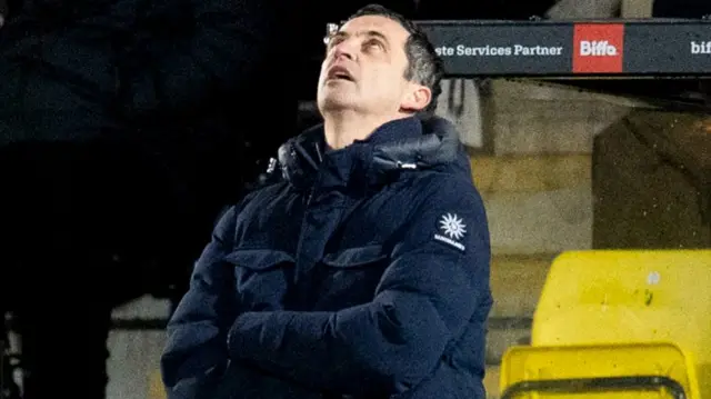 Hibernian head coach Jack Ross