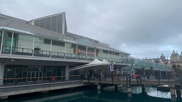 Princes Quay Shopping Centre in Hull