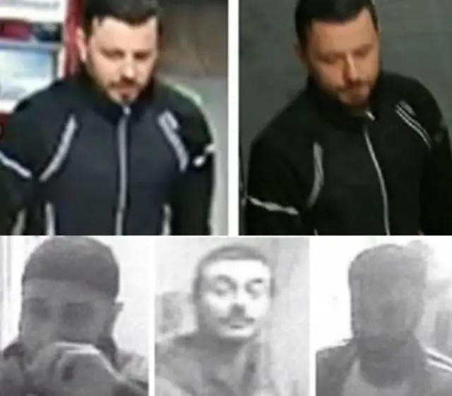 CCTV images of suspects