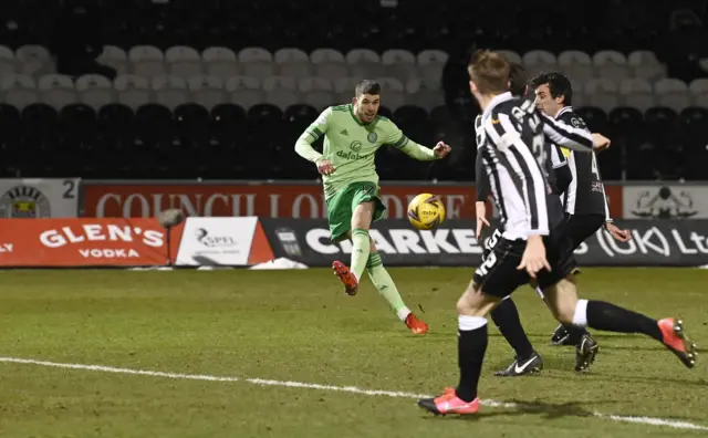 Ryan Christie curls in Celtic's third