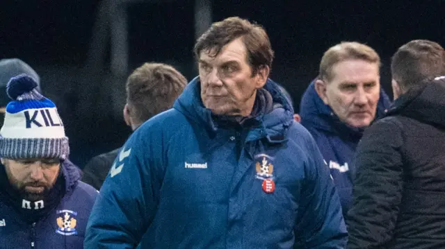 Kilmarnock manager Tommy Wright