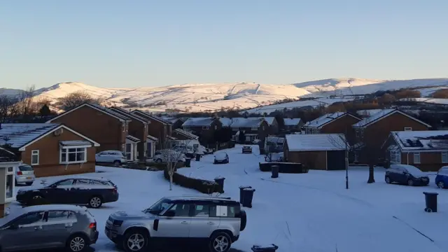 Snow in Chapel-en-le-Frith