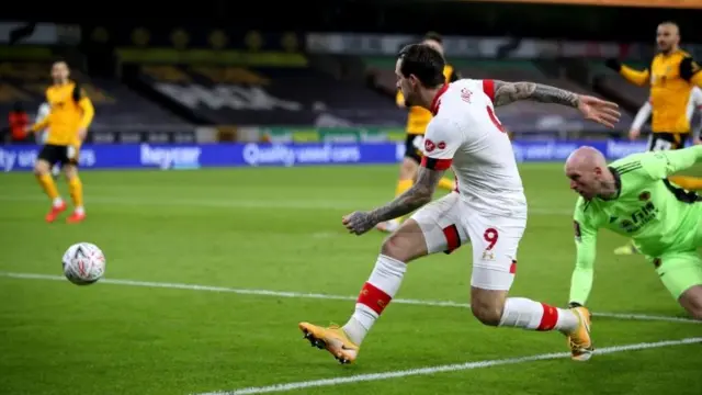 Danny Ings scoring Southampton's first