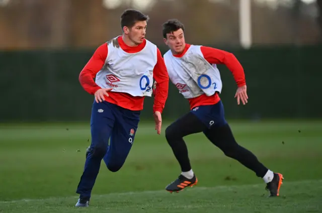 George Ford and Owen Farrell