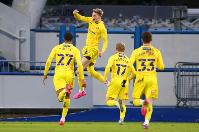 Wycombe celebrate