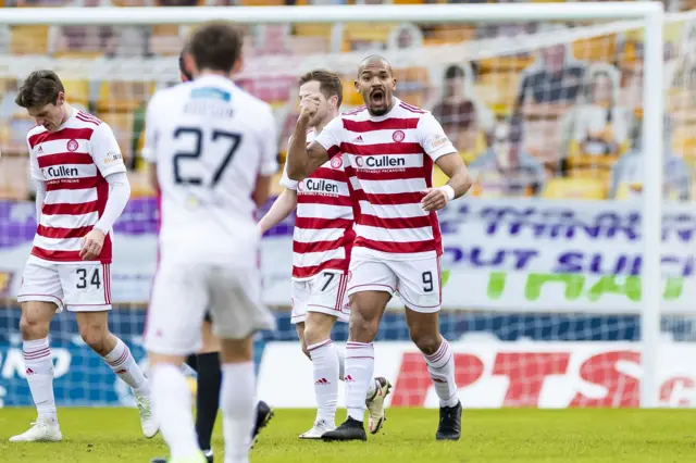 Hamilton continued their excellent derby form at Fir Park