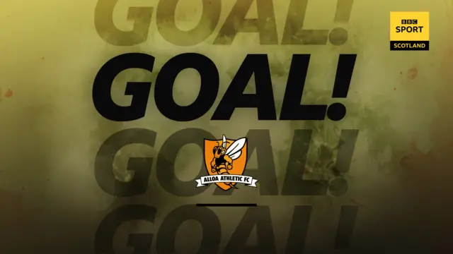 Alloa goal