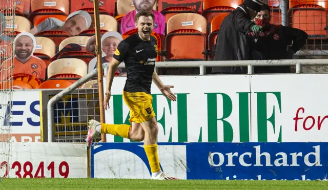 Alan Forrest hit a 90th-minute winner on Livi's last visit to Tannadice