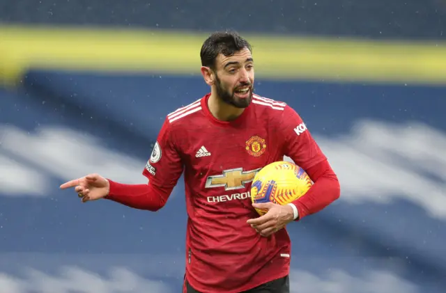 Man Utd's Bruno Fernandes