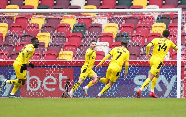 Barnsley celebrate