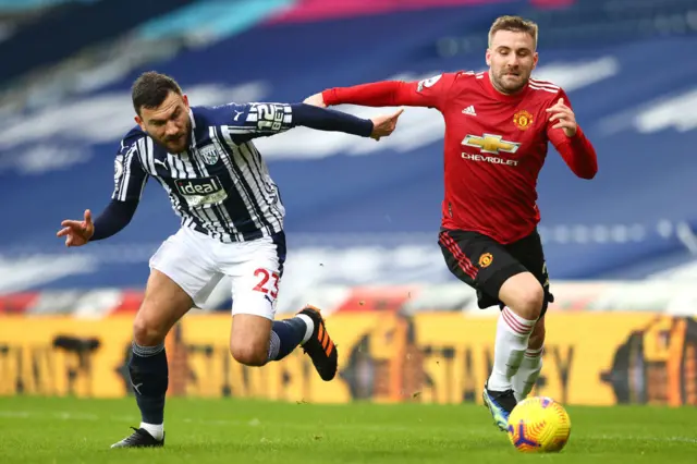 Luke Shaw and Robert Snodgrass