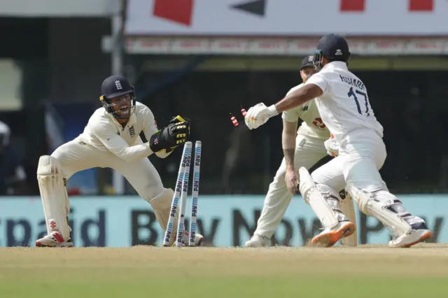 Ben Foakes and Rishabh Pant
