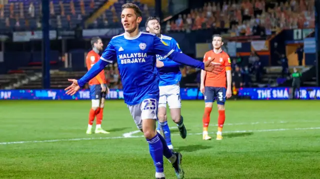 Harry Wilson celebrates