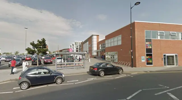 New Square car park, West Bromwich