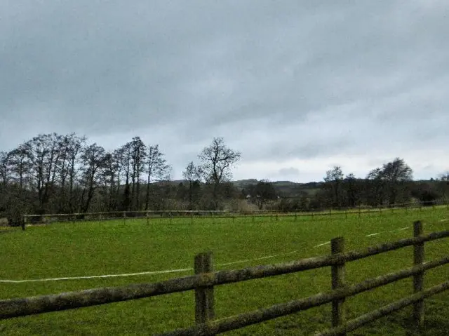 Weather in Rushbury, Shropshire, on Tuesday morning