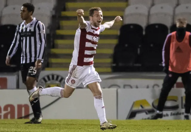 Bruce Anderson goal v St Mirren