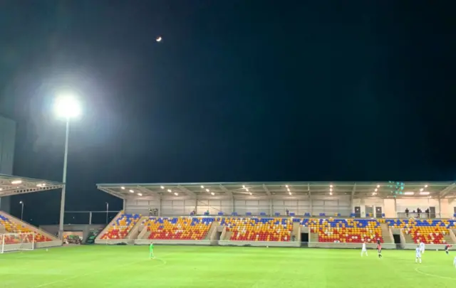 Players on pitch at LNER Community Stadium