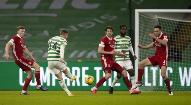 David Turnbull's fine strike clinched victory for Celtic