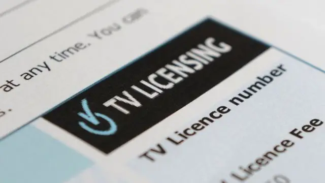 TV Licensing paperwork