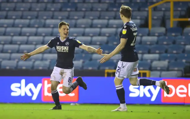 Millwall celebrate