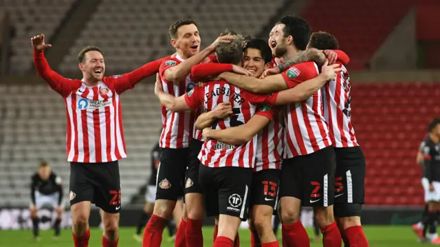 Sunderland celebrate