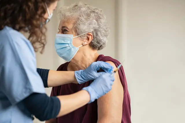 Stock vaccine image