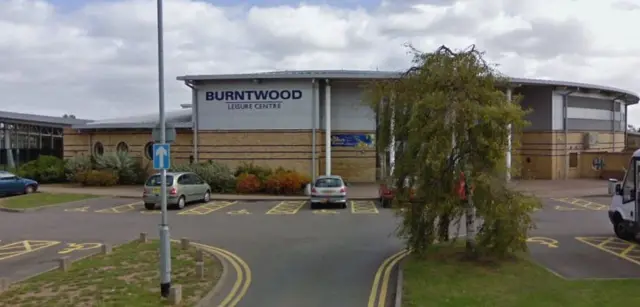 Burntwood Leisure Centre.