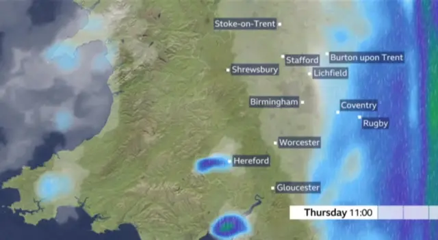 Weather Thursday 18/02