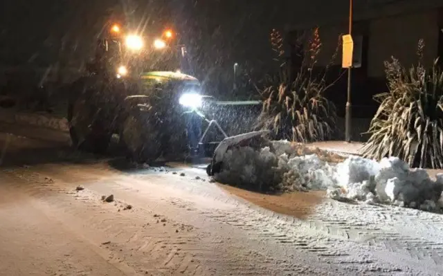 Gritter in Sheffield