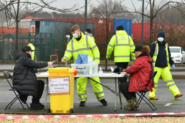 Walsall testing centre