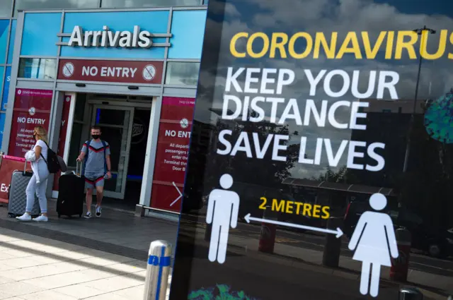 Birmingham Airport arrivals
