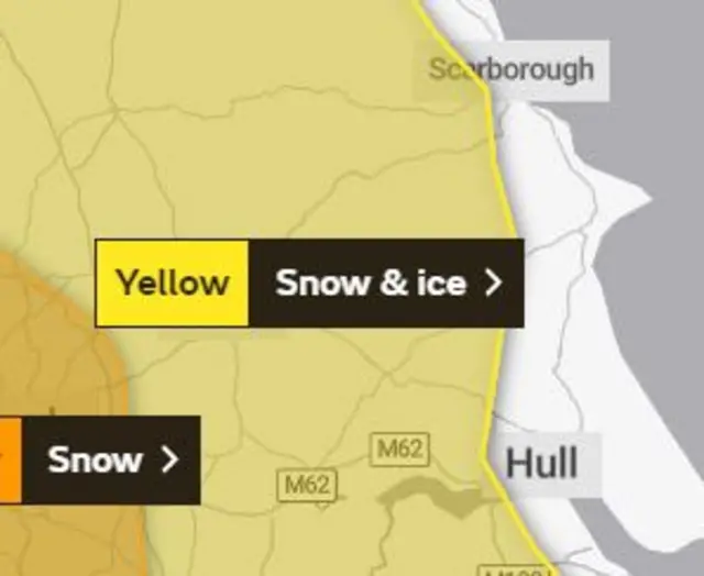 Weathe warning graphic