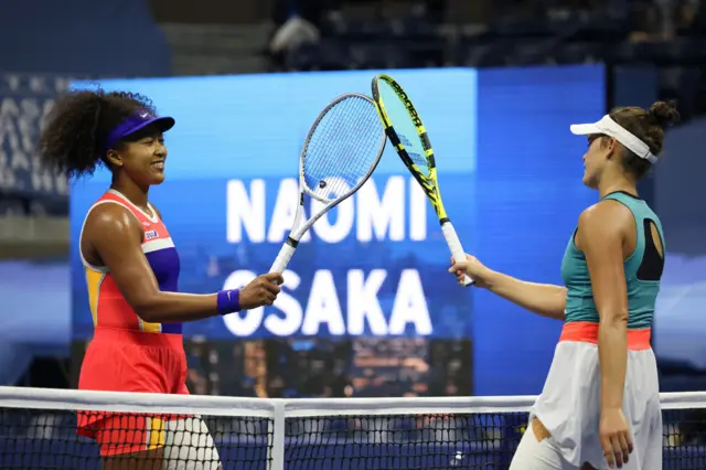 Naomi Osaka and Jen Brady