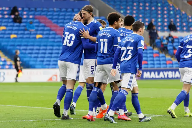 Cardiff celebrate