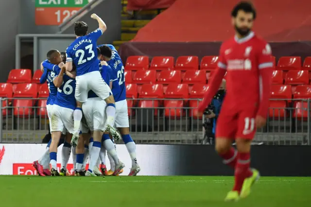 Everton celebrate