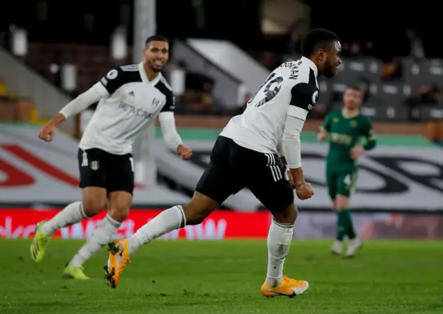 Fulham celebrate