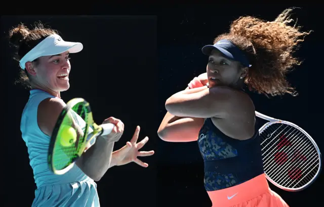 Jen Brady and Naomi Osaka