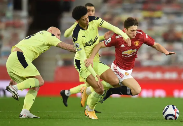 Manchester United"s Daniel James