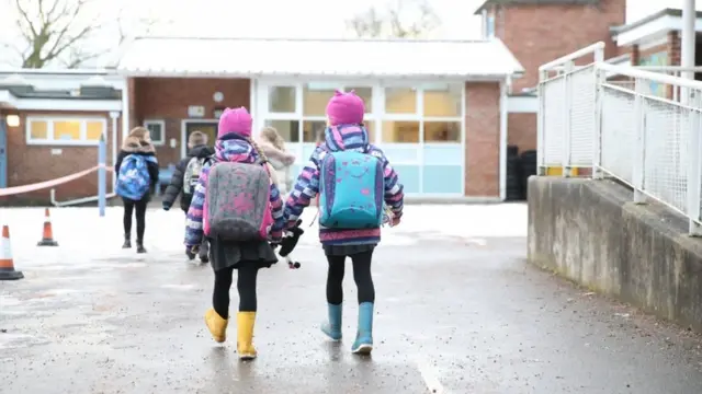 school children