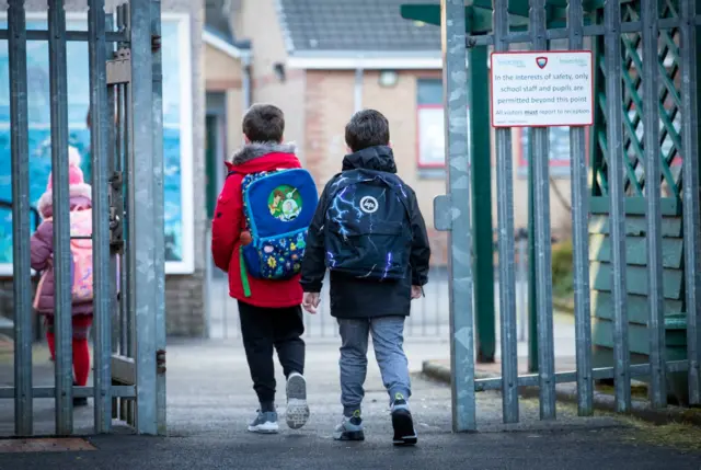 Pupils back to school