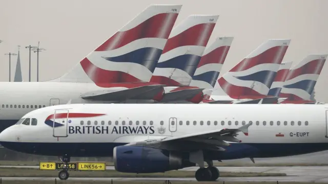 British airways planes