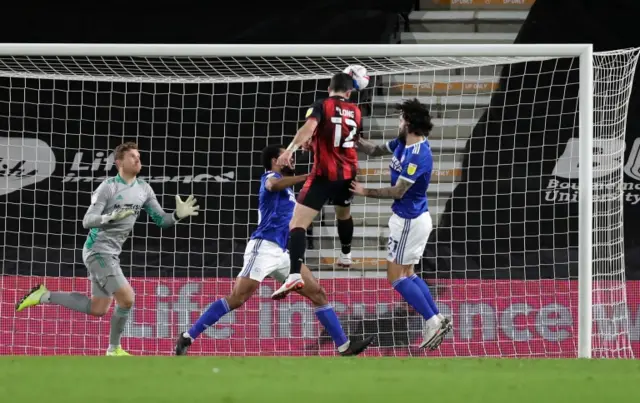 Shane Long heads home for Bournemouth