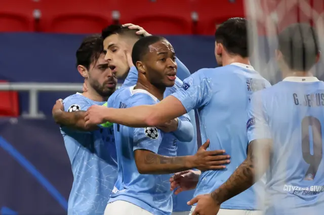 Man City celebrate