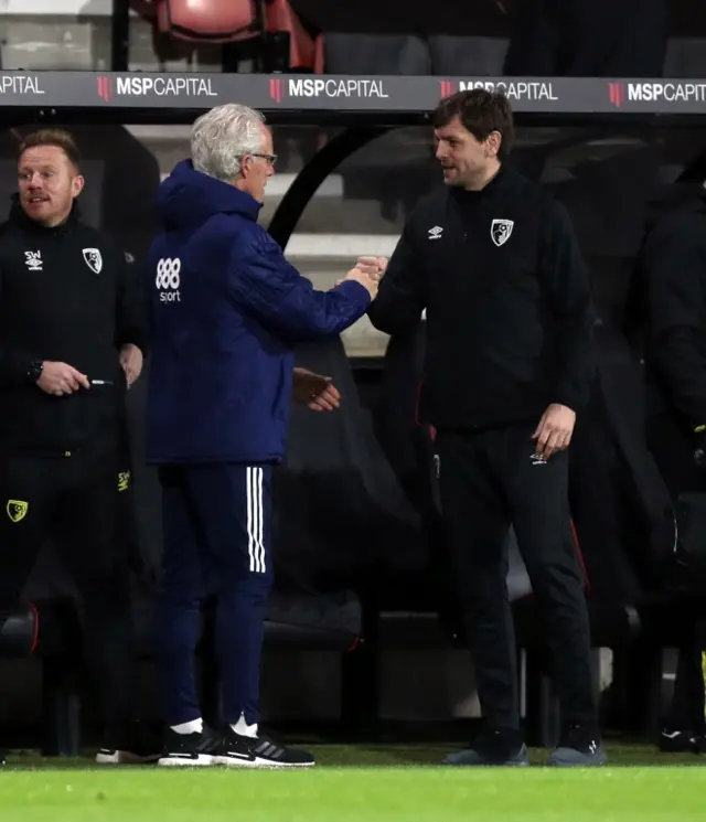 Mick McCarthy and Jonathan Woodgate