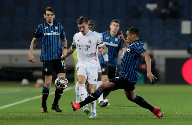 Atalanta v Real Madrid