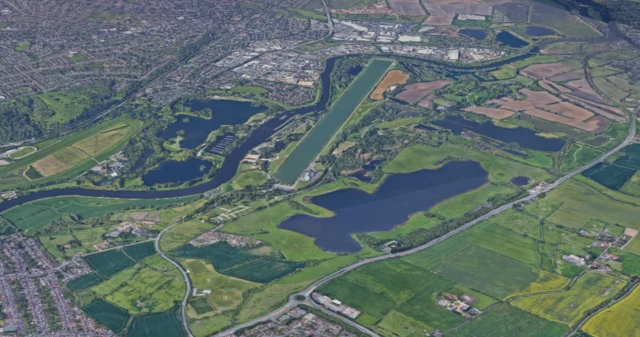 Aerial view of Holme Pierrepont