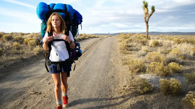 Woman in the wilderness